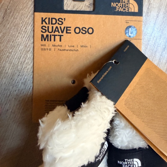 NORTH FACE  Kids SUAVE OSO mitt size L NWT - Picture 5 of 5